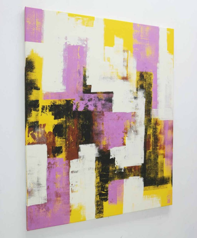 Untitled in Purple & Yellow - Image 3