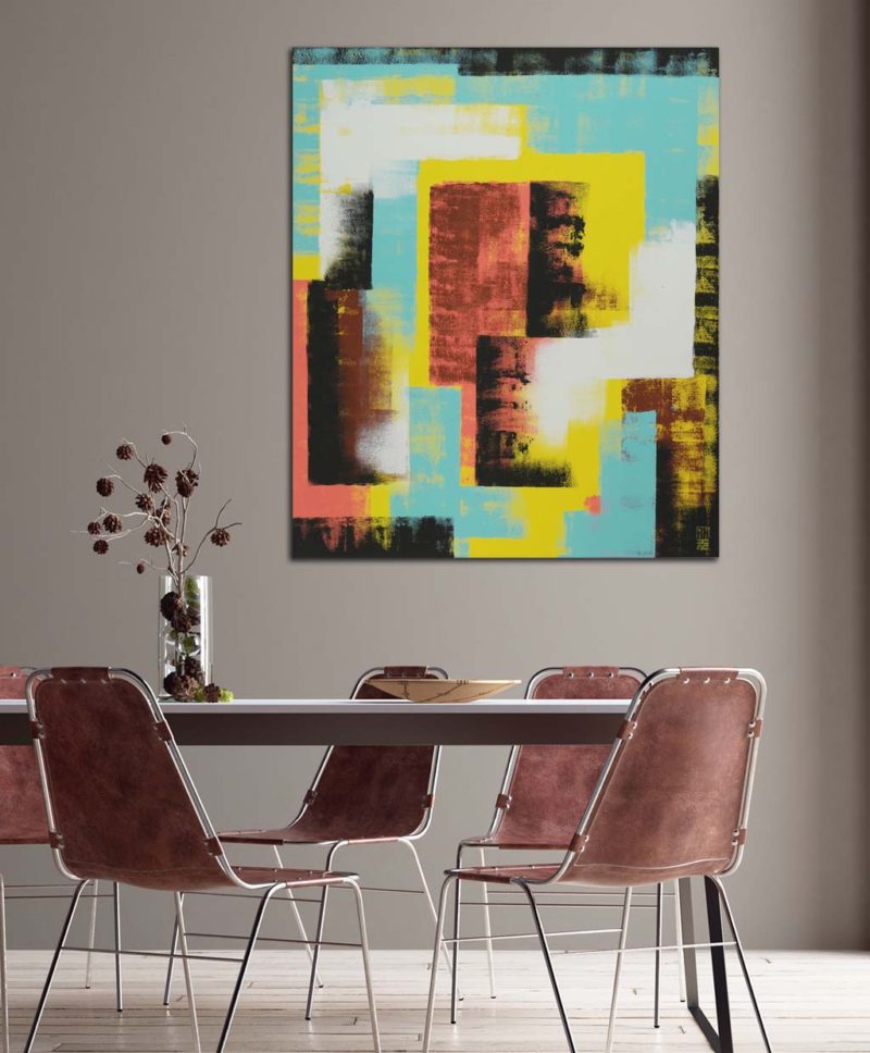 Untitled in Yellow and Brown - Image 2