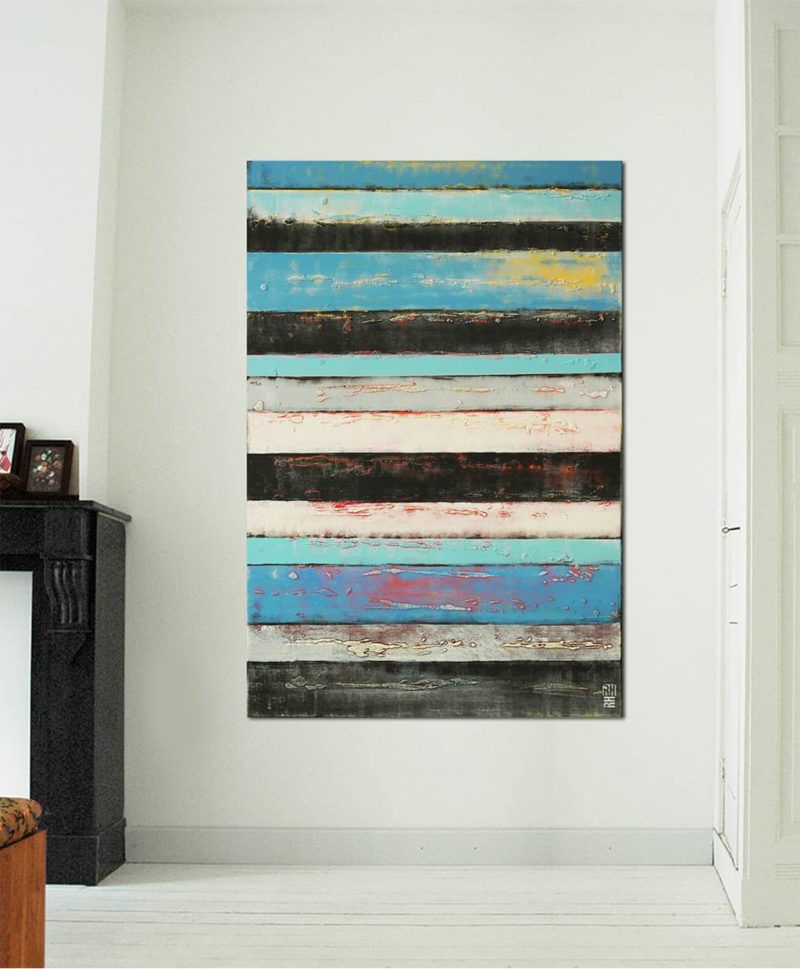 Vertical Panels Black