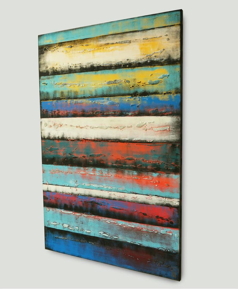 Vertical Panels Blue - Image 4