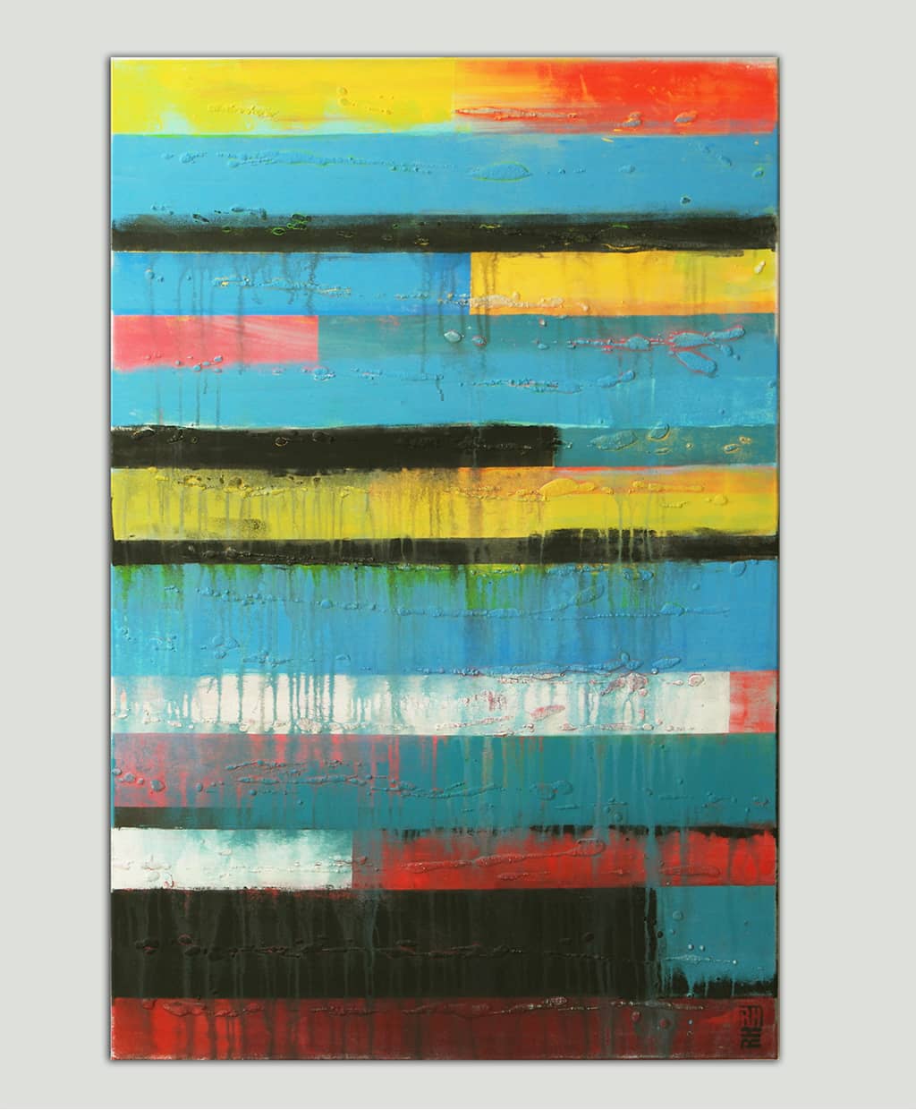 Vertical Panels Color on Color - Image 2