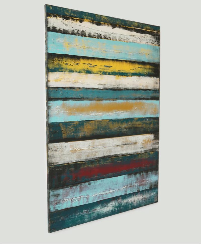 Vertical Panels Dark Blue - Image 3