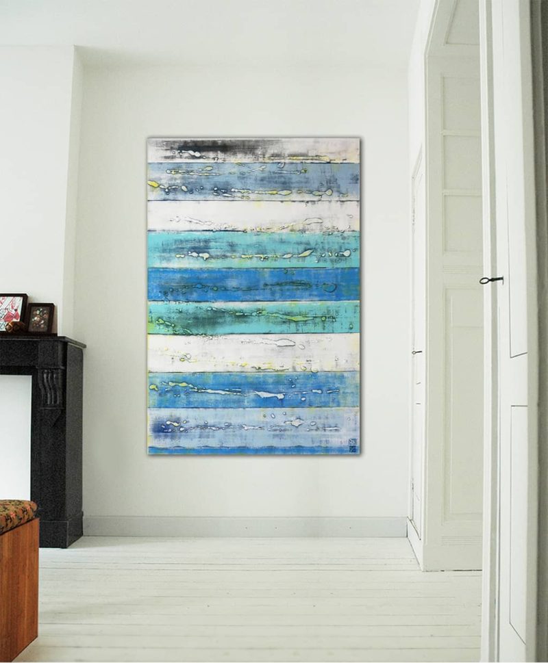 Vertical Panels Light Blue - Image 2