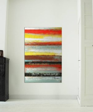Vertical Panels Sunset