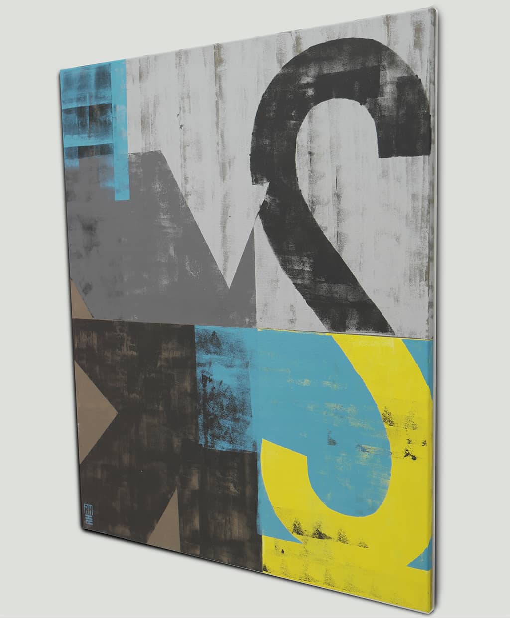 Vintage Typo Pop in Blue - Image 4