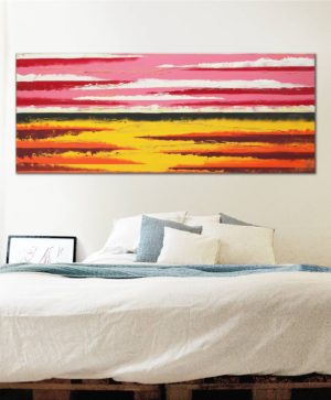 Warm Red Landscape