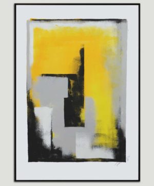 Yellow in Grey