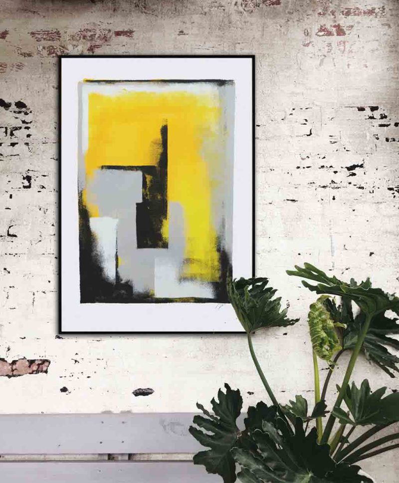 Yellow in Grey - Image 2