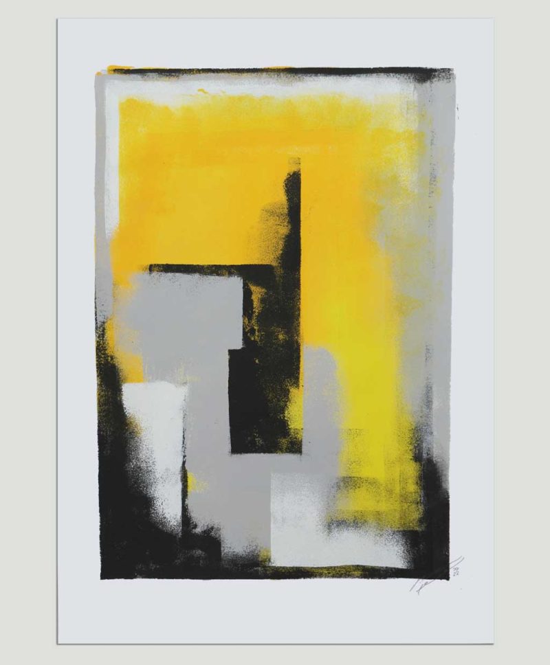 Yellow in Grey - Image 3