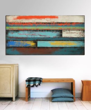 Yellow Panels Landscape