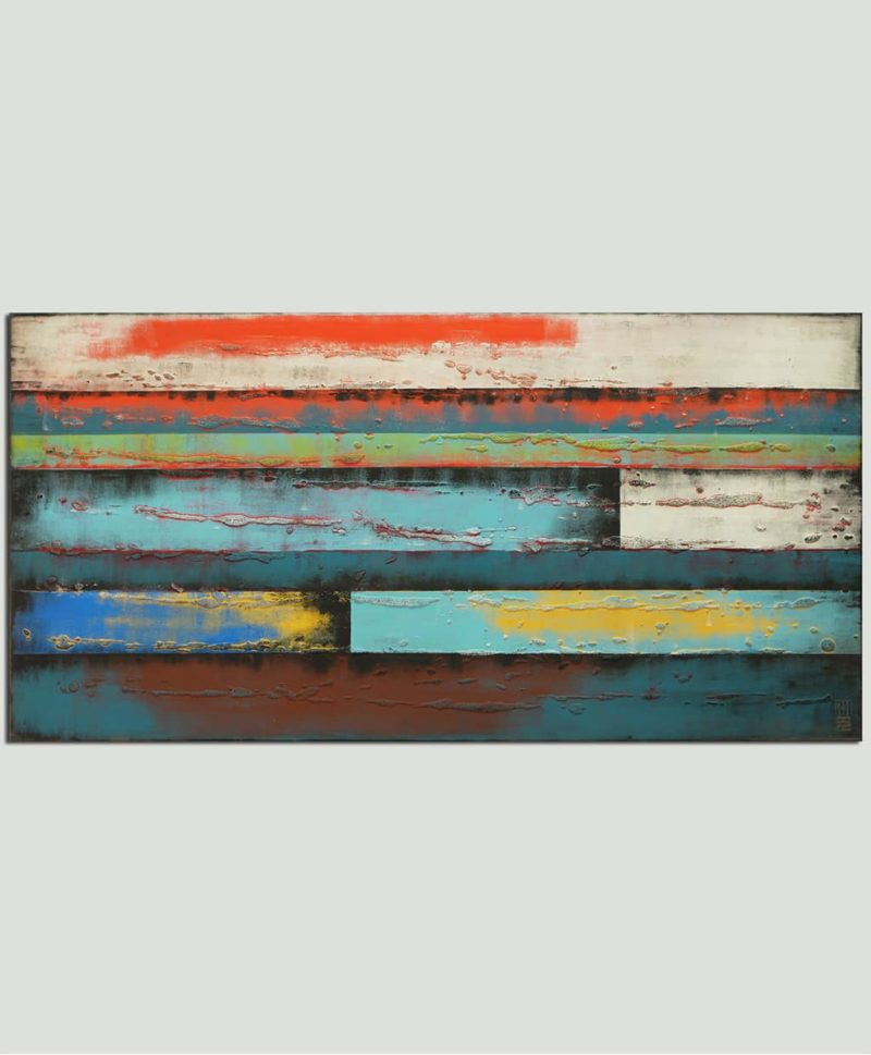 Yellow Panels Landscape - Image 2