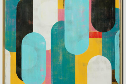 colorful painting Traffic pink