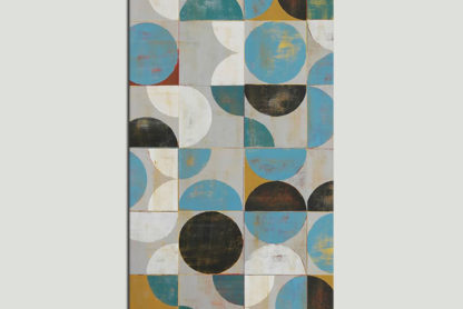 Painting abstract - traffic Grey blue